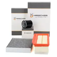 HIRSCHER Filter-Set f&uuml;r DACIA Dokker Lodgy 1.6/LPG 102/109 PS