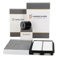 HIRSCHER Filter-Set f&uuml;r NISSAN X-Trail 3 T32 1.6 DIG-T 163 PS ab 06.2015