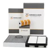 HIRSCHER Filter-Set 3-tlg für RENAULT Koleos 2 HC_ NISSAN X-Trail 3 T32 1.6/2.0 dCi