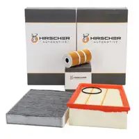 HIRSCHER Filter-Set 3-tlg für RENAULT Megane 4 Grand/Scenic 4 Espace 5 1.6/1.7 dCi