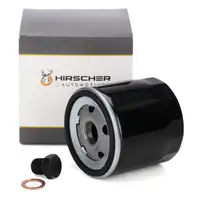 HIRSCHER &Ouml;lfilter 04E115561H + Schraube N90288901 f&uuml;r VW Golf 7 Passat Polo 1.0-1.5 TSI