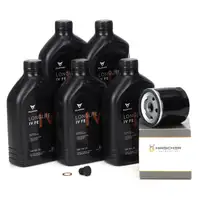 5L ORIGINAL 0W-20 Motor&ouml;l + HIRSCHER &Ouml;lfilter f&uuml;r CUPRA Formentor Leon KL1.4 e-Hybrid
