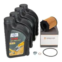 4L FUCHS 0W-30 Engine Oil + HIRSCHER Oil Filter for FIAT 500, 500L, Panda, 312, 319, Punto 0.9