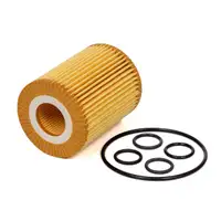 HIRSCHER 3-piece filter set + 6L ORIGINAL 5W30 dexos2 for OPEL Meriva B 1.7 CDTI up to June 2012