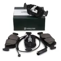 HIRSCHER Bremsbel&auml;ge + Warnkontaktsensor f&uuml;r BMW 3er E36 316-328i 318tds 325td/tds vorne