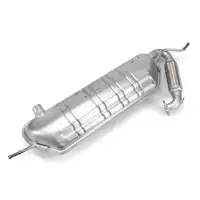 IMASAF Endschalldämpfer für SMART ForTwo Coupe + Cabrio 451 1.0 61/71 PS ab 2007