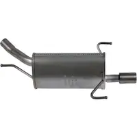 IMASAF Rear Muffler + Mounting Kit for OPEL Corsa C 1.2/16V 75/80 hp Z12XE Z12XEP