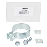 IMASAF Auspuffschelle Spannband Endschalldämpfer für BMW 1er F20 F40 3er F30 F31 X3 F25