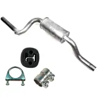 IMASAF Mittelschalld&auml;mpfer + Anbausatz f&uuml;r VW Passat 3C 36 1.4 TSI 122 PS 1.6 102 PS