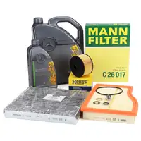 Filter Set + 6L ORIGINAL 5W30 MB 229.51 Engine Oil MERCEDES W177 V177 W247 C/X118 H/X247 M282