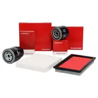 HERTH+BUSS JAKOPARTS Filter-Set 4-tlg f&uuml;r NISSAN Almera N16 Primera P12 2.2 Di/dCi