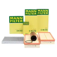 MANN Filter-Set 3-tlg f&uuml;r AUDI Q7 4LB 4.2 TDI quattro 326 PS bis 08.2008