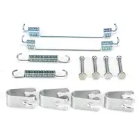 ZIMMERMANN Bremstrommeln + Bremsbacken f&uuml;r FORD Fiesta 5 MK5 Fusion JU_ mit ABS hinten