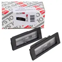 2x OLSA 1.05.114.00 Kennzeichenleuchte Nummernschildleuchte f&uuml;r FIAT Tipo JEEP Renegade