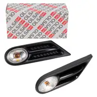 2x OLSA Blinkleuchte seitlich Wei&szlig; f&uuml;r MINI R56 R55 R57 R58 R59 08.2010 vorne links rechts