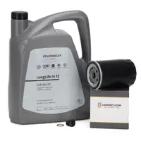 5L ORIGINAL 0W30 Motor&ouml;l &Ouml;l + HIRSCHER &Ouml;lfilter f&uuml;r VW Golf 3 Passat B3/B4 T4 1.6 1.8 2.0