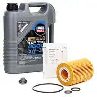 5L LIQUI MOLY Motor&ouml;l 5W30 dexos2 + ORIGINAL &Ouml;lfilter f&uuml;r OPEL Astra G H Meriva A 1.7 CDTI