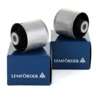 2x LEMF&Ouml;RDER Querlenkerlager f&uuml;r BMW E60 E61 E63 E64 E65-67 X5 E53 Hinterachse vorne innen