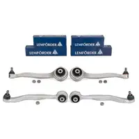 4x LEMF&Ouml;RDER Lower Control Arms for Mercedes C-Class W204 S204 C/A207 Front Axle