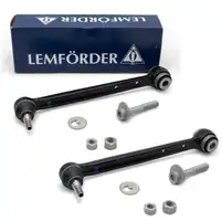 2x LEMF&Ouml;RDER 1097801 Spurstange f&uuml;r MERCEDES W201 W202 W210 W124 hinten unten 2103502153