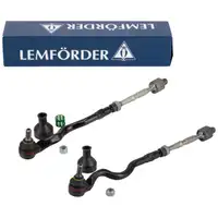 2x LEMF&Ouml;RDER Spurstange + Spurstangenkopf f&uuml;r BMW 3er E46 Z4 E85 E86 ab 09.1998 vorne