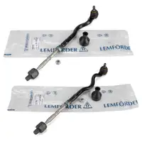 2x LEMF&Ouml;RDER Spurstange + Spurstangenkopf f&uuml;r BMW 3er E46 M3/CSL vorne 2228785 + 2228786