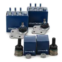 4x LEMF&Ouml;RDER Traggelenke f&uuml;r MERCEDES W211 S211 C219 R129 R230 vorne unten innen + oben