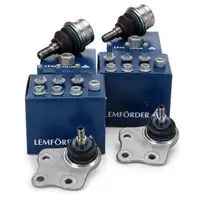 4x LEMFÖRDER Traggelenke für MERCEDES W211 S211 W212 C219 R129 vorne unten aussen + oben