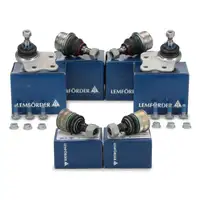 6x LEMF&Ouml;RDER Traggelenk f&uuml;r MERCEDES E-Klasse W211 S211 CLS C219 R129 vorne unten + oben