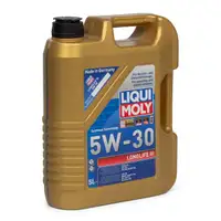 5L LIQUI MOLY 5W30 LONGLIFE III Motor&ouml;l + HIRSCHER &Ouml;lfilter f&uuml;r VAG 071115562C