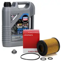 5L LIQUI MOLY Motor&ouml;l 5W30 dexos2 + H+B &Ouml;lfilter f&uuml;r OPEL Astra G H Corsa C A 1.7 CDTI