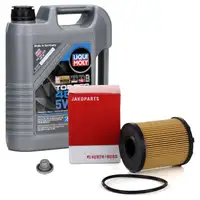 5L LIQUI MOLY Motor&ouml;l 5W30 dexos2 + H+B &Ouml;lfilter f&uuml;r OPEL Astra H Corsa C D A 1.3 CDTI