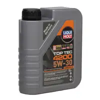 6L LIQUI MOLY TopTec 5W30 Motor&ouml;l + MANN &Ouml;lfilter f&uuml;r VW Transporter T4 LT 1 2.5/TDI 2.4 D