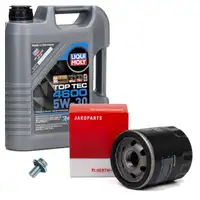 5L LIQUI MOLY Motor&ouml;l 5W30 dexos2 + H+B &Ouml;lfilter f&uuml;r OPEL Astra K Corsa E Mokka/10 1.0-1.4