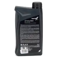 1L 1 Liter WOLF OFFICIALTECH 0W-40 C3 SP Motor&ouml;l &Ouml;l SPI SN SP MB 229.31/51/52