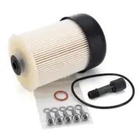 HIRSCHER Filterset 4-tlg + 8L ORIGINAL 5W30 dexos2 Motor&ouml;l f&uuml;r OPEL Vivaro B 1.6 CDTI