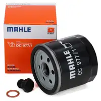 MAHLE OC977/1 &Ouml;lfilter + Schraube N90288901 f&uuml;r VW Golf 7 Passat Polo Tiguan 1.0-1.5 TSI