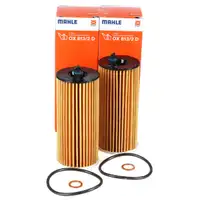 2x MAHLE/KNECHT OX8132D &Ouml;lfilter f&uuml;r BMW 1er F20 F21 3er F30 G20 5er F10 F11 11428575211