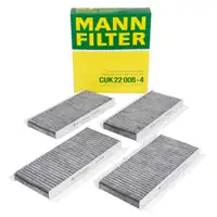 MANN CUK22008-4 Innenraumfilter Satz f&uuml;r BMW 3er E90 E91 E92 E93 M3/GTS 64319159606