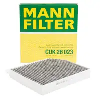 MANN CUK26023 Innenraumfilter Aktivkohlefilter für MERCEDES C204 W205 W213 W463 2058350147