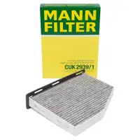 MANN CUK2939/1 Innenraumfilter Aktivkohle f&uuml;r VW Golf 5 6 7 Passat B7 AUDI 8P SEAT SKODA