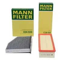 MANN Filter-Set f&uuml;r VW Golf 5 6 Passat B6 B7 Tiguan AUDI A3 8P Q3 8U