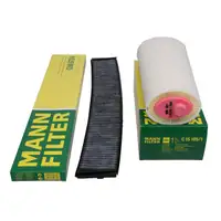 MANN Filter-Set f&uuml;r BMW 3er E46 318d 320d X3 E83 2.0d M47 115-150 PS