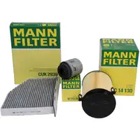 MANN Filter-Set für VW Golf 6 Passat B6 B7 Touran 1T3 AUDI A3 8P SEAT SKODA 1.2/1.4 TSI