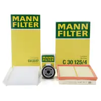 MANN Filter-Set 3-tlg f&uuml;r OPEL Corsa C 1.4 1.8 Combo 1.6/CNG Tigra B TwinTop 1.8