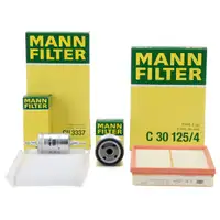 MANN Filter-Set 4-tlg f&uuml;r OPEL Corsa C 1.4 1.8 Combo 1.6/CNG Tigra B TwinTop 1.8