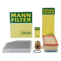 MANN Filter-Set f&uuml;r AUDI A4 8K B8 A5 8T 8F Q5 8RB 1.8/2.0 TFSI 170-230 PS
