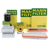 MANN Filter-Set 4-tlg f&uuml;r MERCEDES GL X164 M- W164 R- W251 V251 280-350CDI OM642