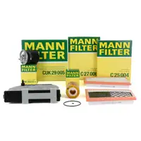 MANN Filter-Set 4-tlg f&uuml;r MERCEDES C-Klasse W204 S204 C320/350CDI GLK X204 320CDI OM642