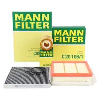 MANN Filter-Set 3-tlg f&uuml;r OPEL Corsa D 1.7 CDTI 125/130 PS 08.2006-08.2014